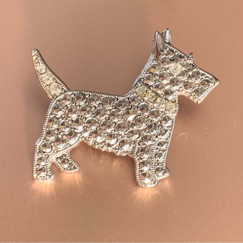 Vintage Scotty Dog Brooch